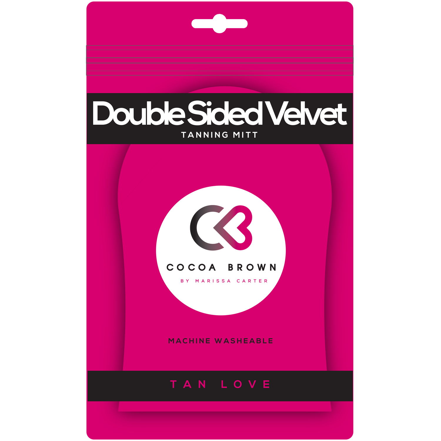 Cocoa Brown Double Sided Velvet двусторонняя перчатка для нанесения автозагара, 1 шт.