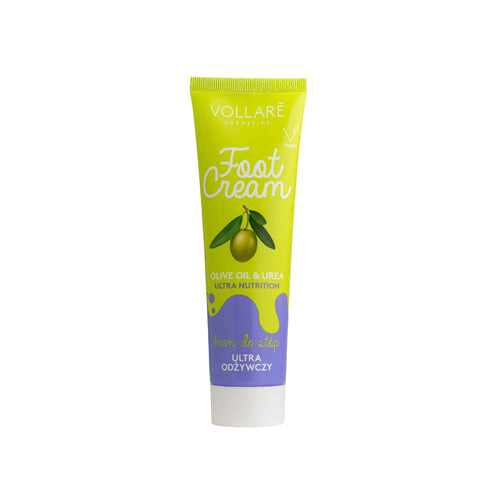

Vollare Foot Cream питательный крем для ног Оливковое масло и мочевина 100мл