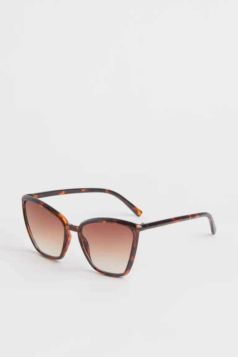 Солнечные очки H&M, коричневый цена и фото