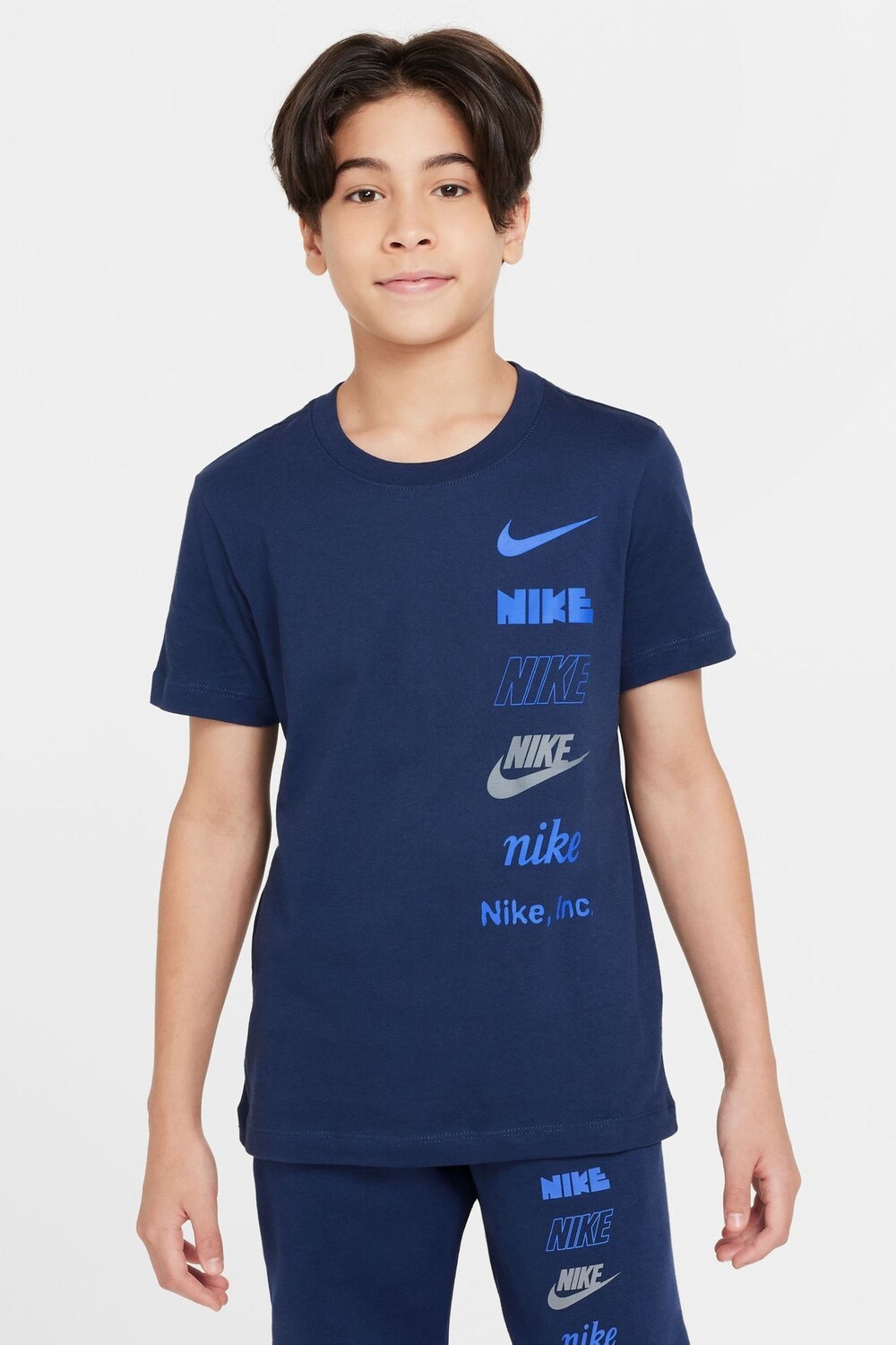 

Футболка с логотипом Nike, синий