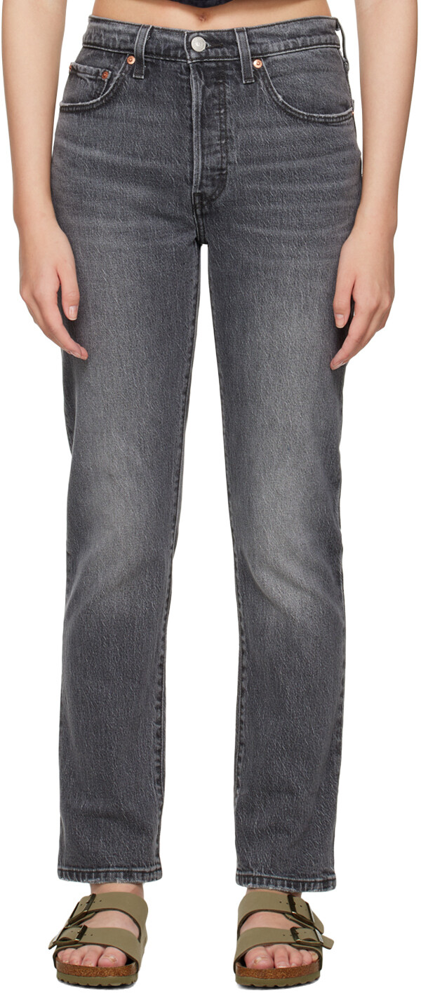 

Серые джинсы 501 Original Levi's