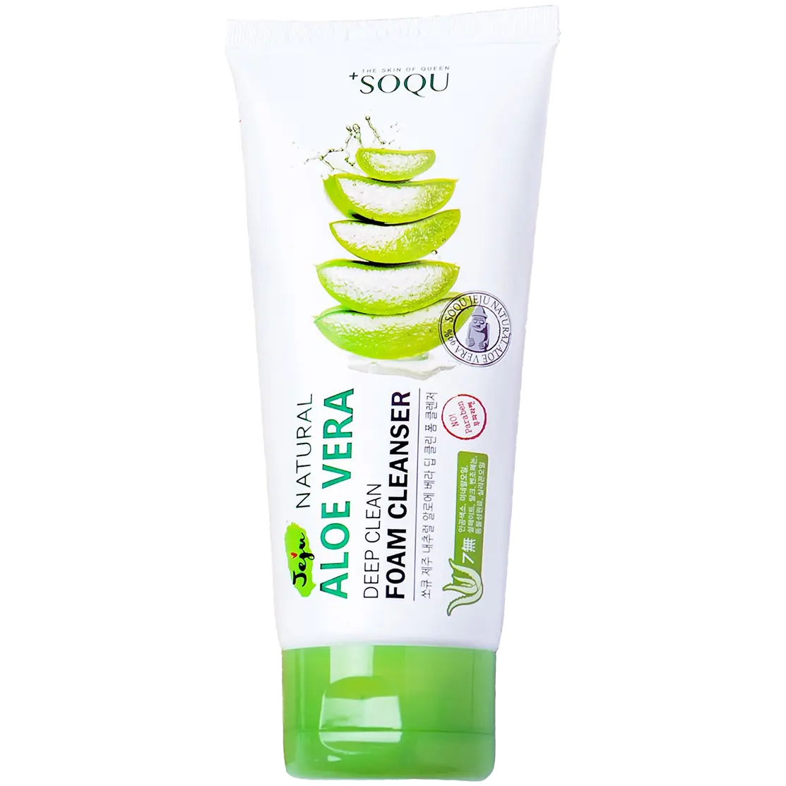 

Soqu Aloe Vera очищающая пенка для лица, 120 мл