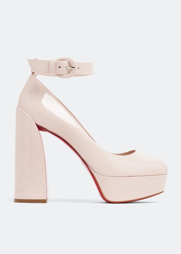 

Туфли CHRISTIAN LOUBOUTIN Movidastrap pumps, розовый