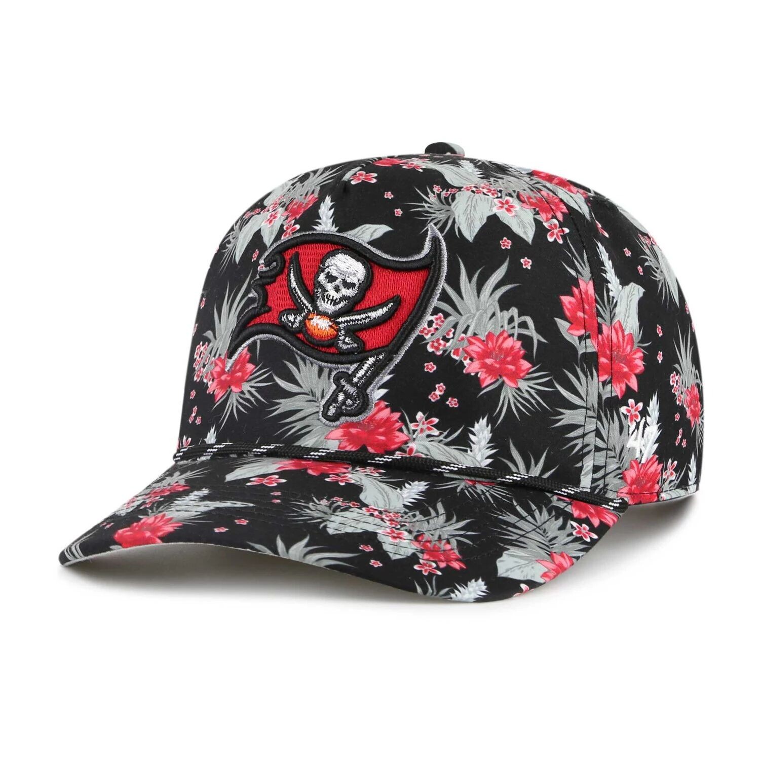 

Мужская черная регулируемая кепка Tampa Bay Buccaneers '47 Dark Tropic Hitch