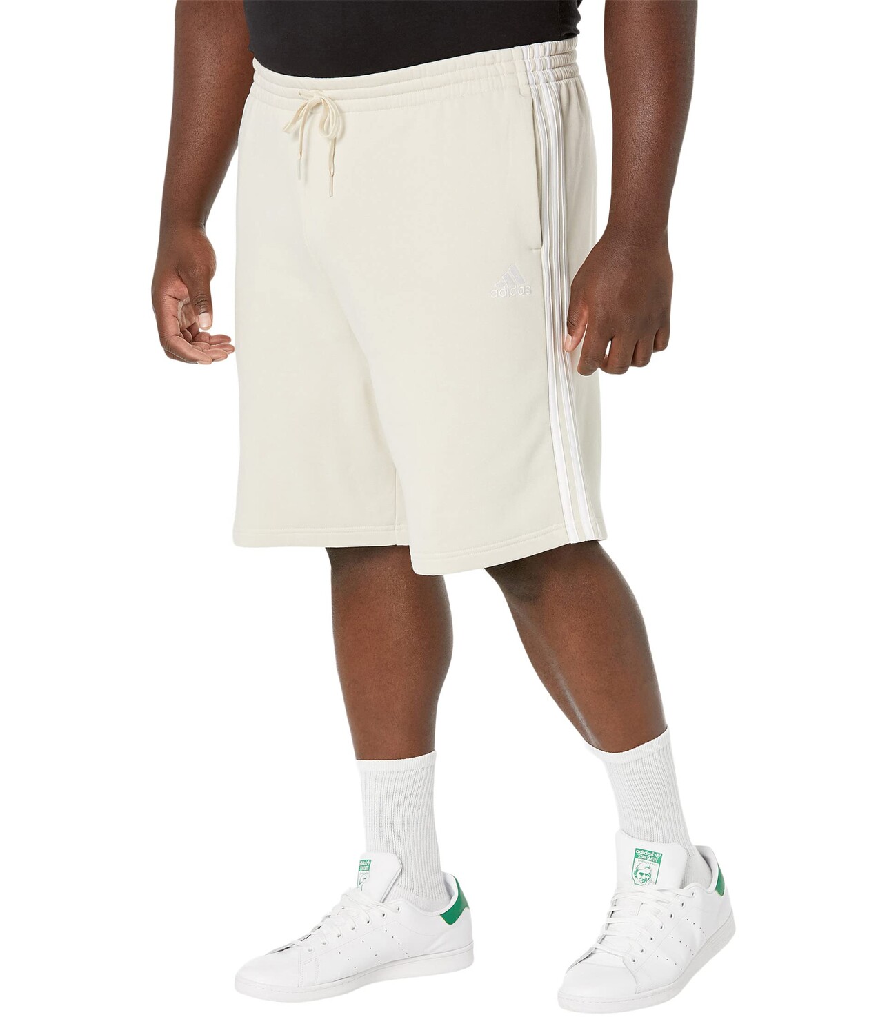 

Шорты adidas, Big & Tall Essentials Fleece 3-Stripes Shorts
