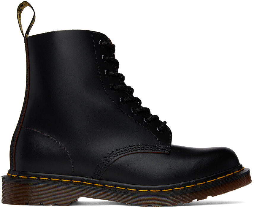 

Черные ботинки \Сделано в Англии\" 1460" Dr. Martens, Черный
