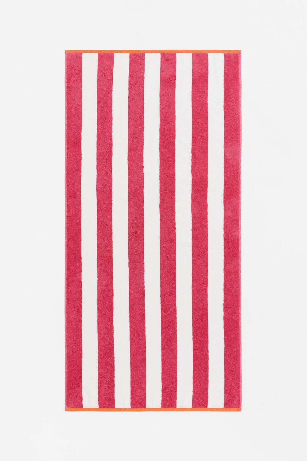 

Пляжное полотенце H&M Home Striped, розовый/белый