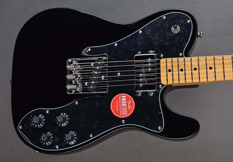 

Classic Vibe 70’s Telecaster Custom — черный Squier Vibe 70’s Telecaster Custom - Black