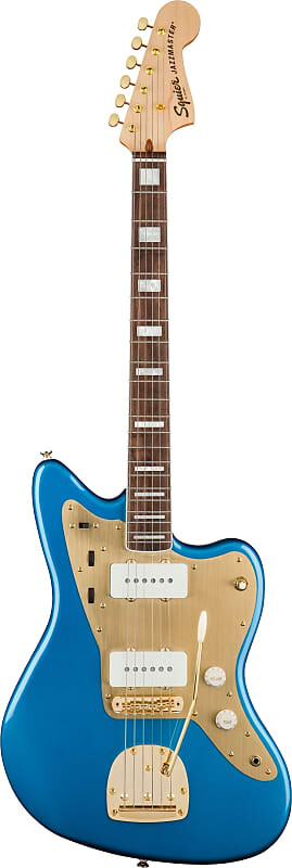 

Squier 40th Anniversary Jazzmaster, Gold Edition Lake Placid Blue