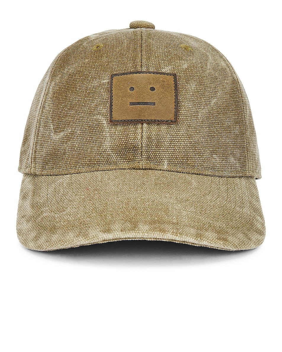 

Шапка Acne Studios Cunov Canvas, цвет Khaki Beige