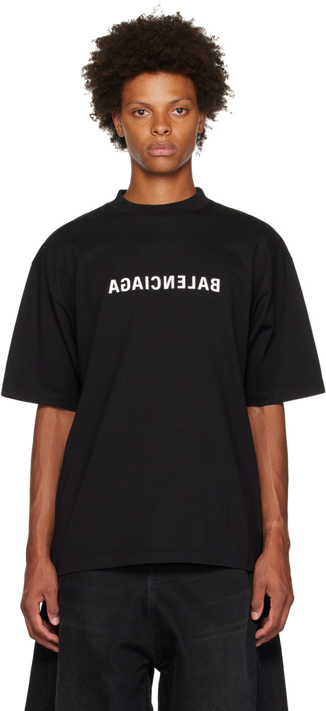 

Футболка Balenciaga Black Mirror