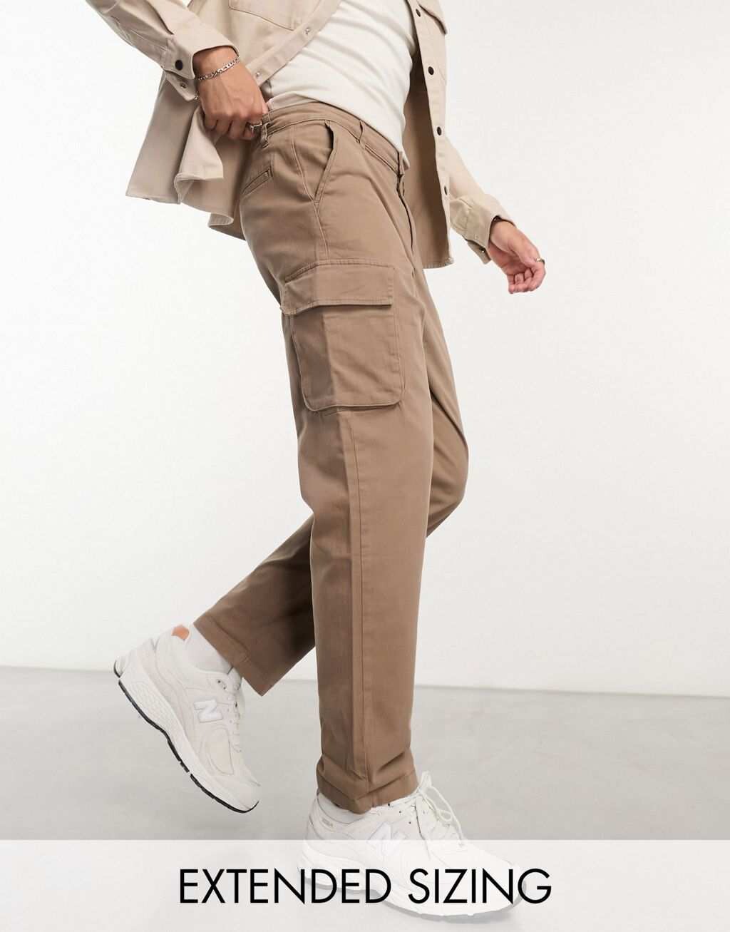 

Свободные брюки карго ASOS DESIGN