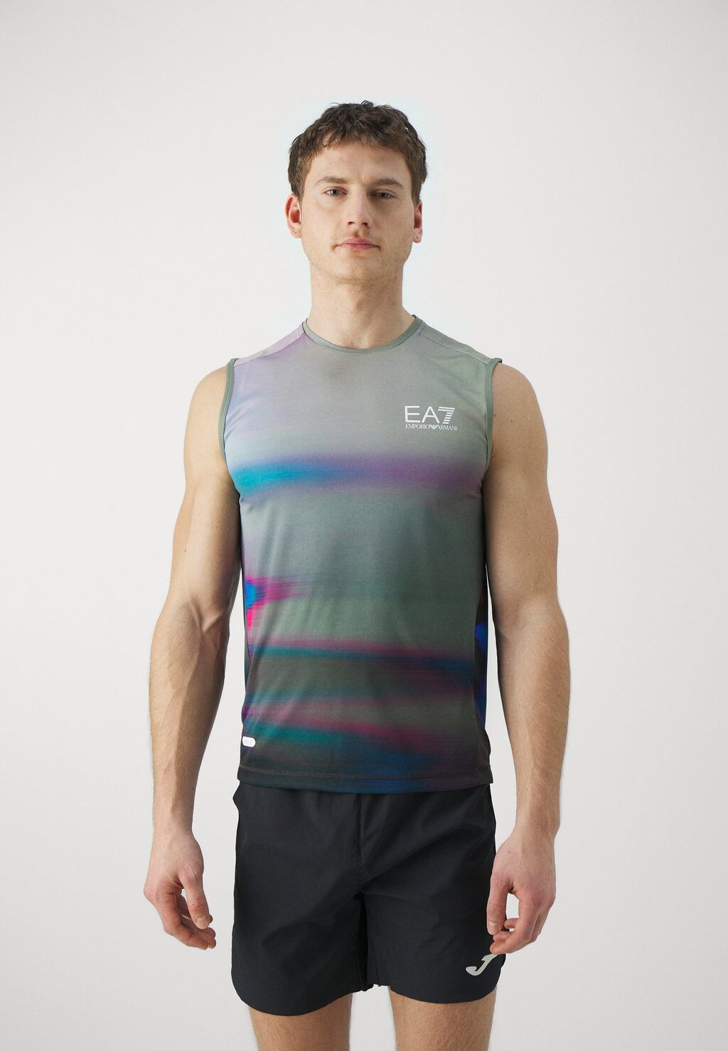 

Топ Graphic Tank Glitch EA7 Emporio Armani, мультиколор