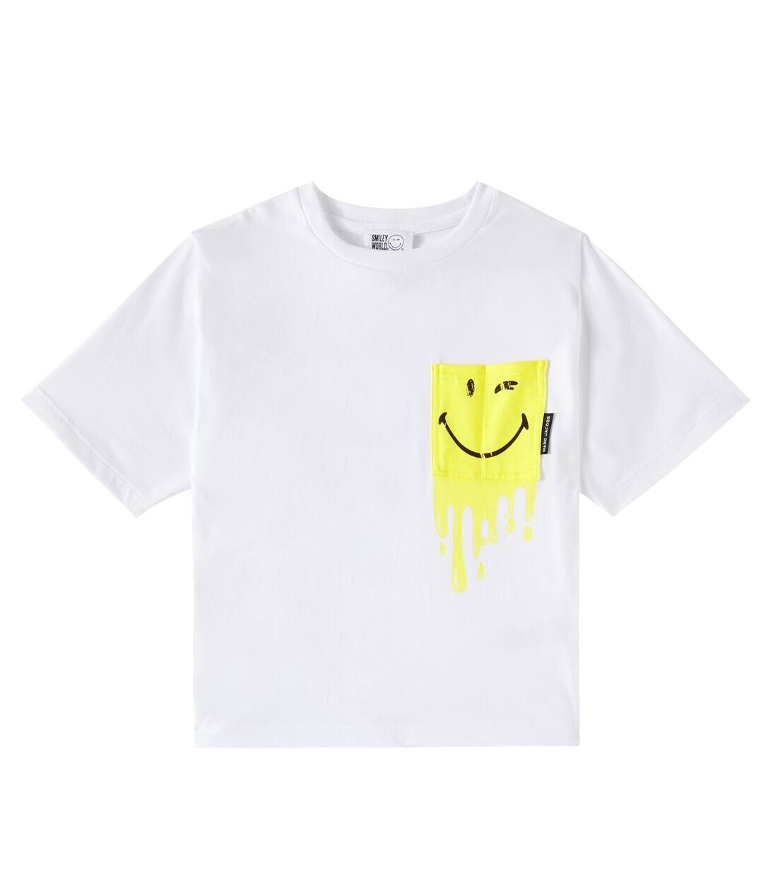 

Футболка из хлопкового джерси Marc Jacobs Kids, белый