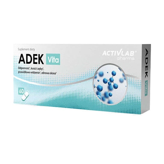 ActivLab, Витамины ADEK 60 капсул activlab мака – 60 капсул