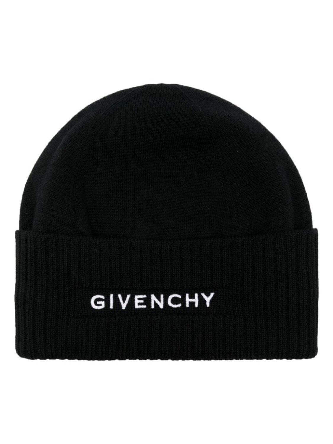 

Givenchy шапка бини с вышитым логотипом, черный