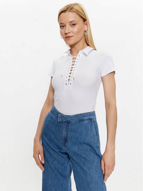 

Узкая блузка Guess, белый