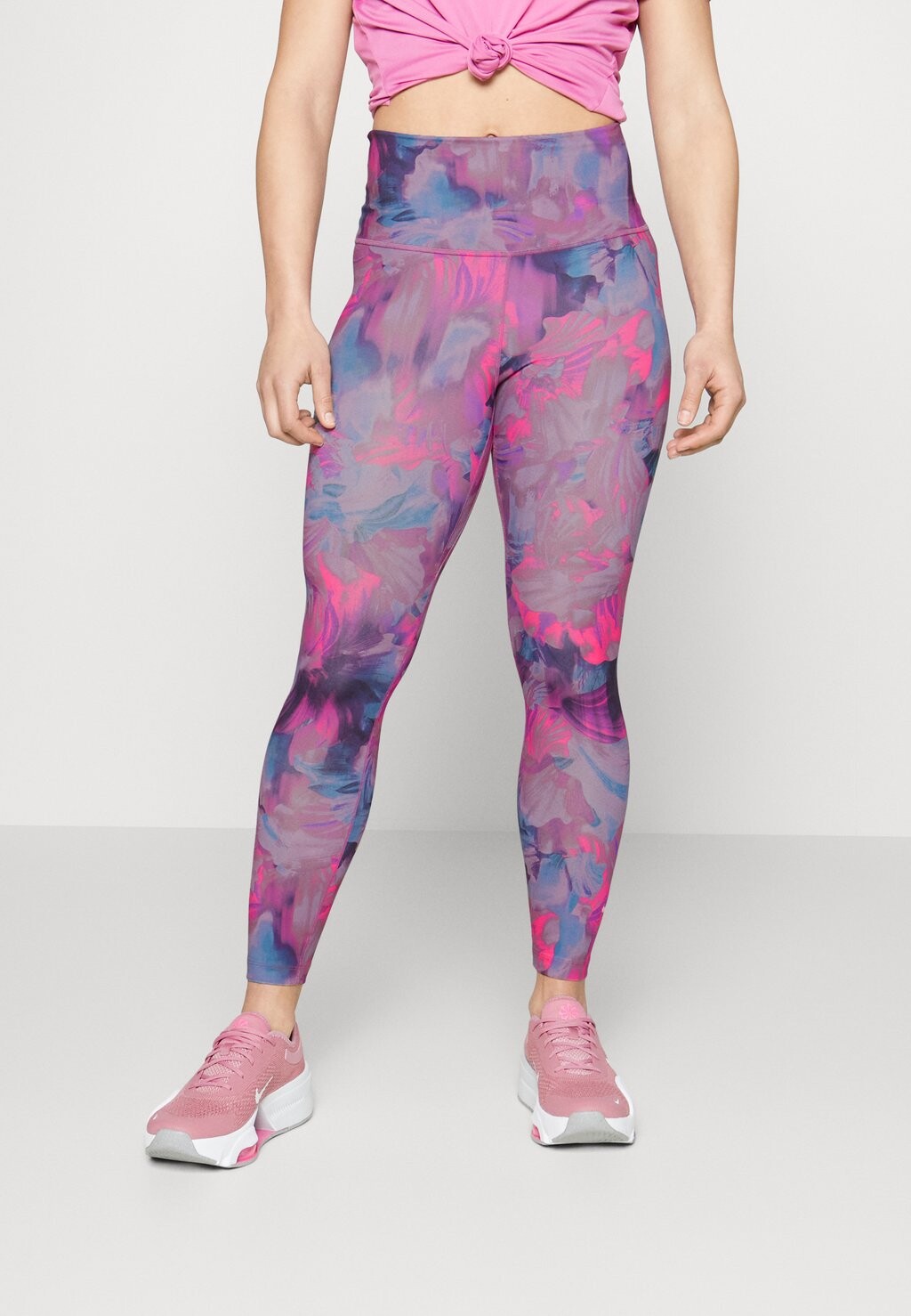 

Тайтсы Nike, Фиолетовый