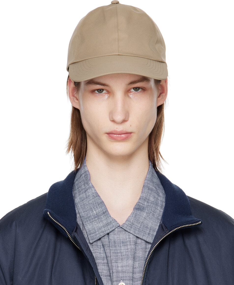 

Коричневая кепка Gore-Tex объемом 2 л Nanamica, цвет Beige