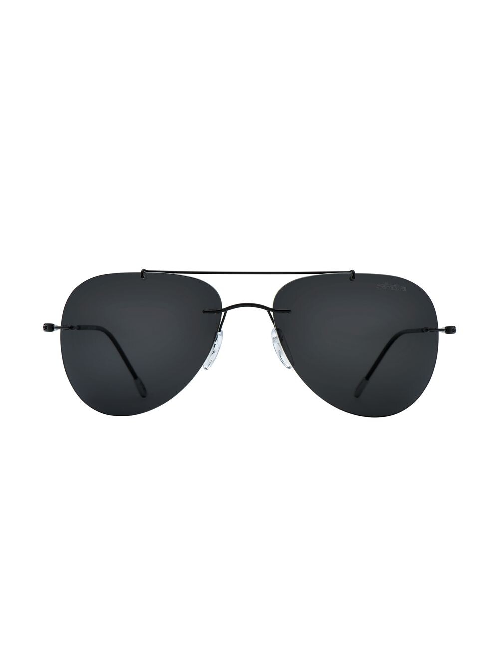 

Солнцезащитные очки-авиаторы Adventurer Bodensee 62MM Silhouette, черный