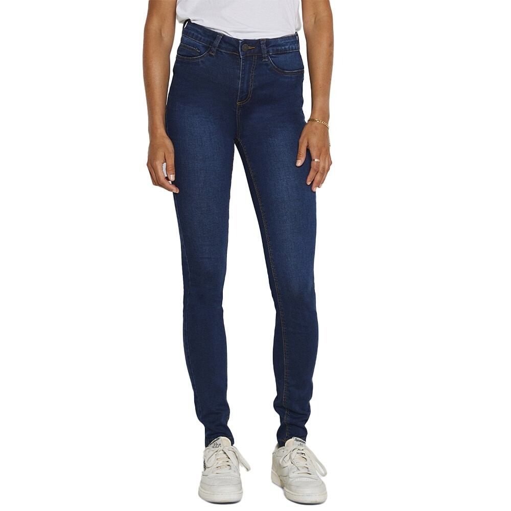 

Джинсы Noisy May Callie High Waist Skinny, синий