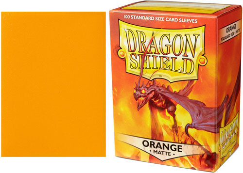 

Карточная игра Arcane Tinmen Dragon Shield Sleeves: Matte - Orange (100)