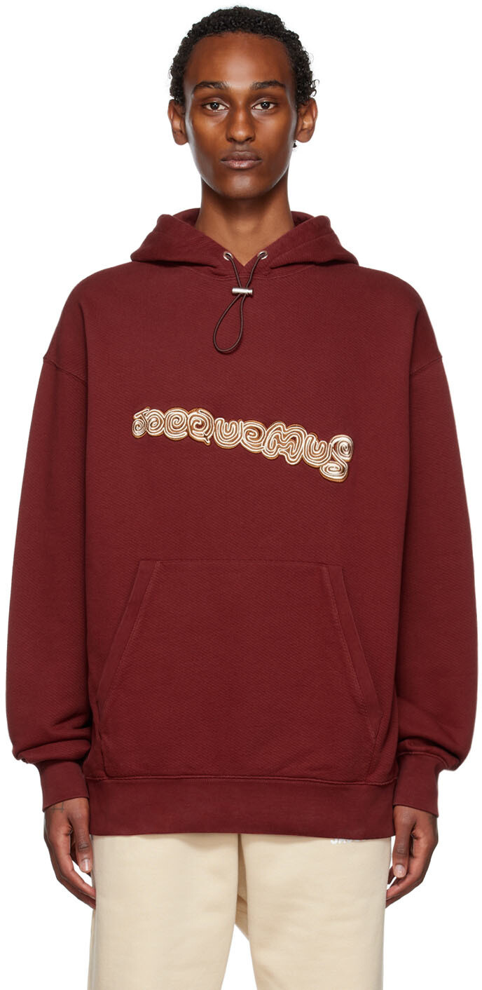 

Красная худи Le Papier 'Le Sweatshirt Spirale' Jacquemus, Красный