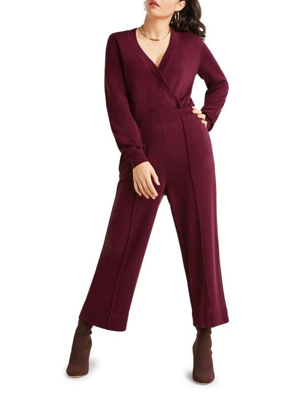 

Комбинезон GSTQ из ткани френч терри, merlot