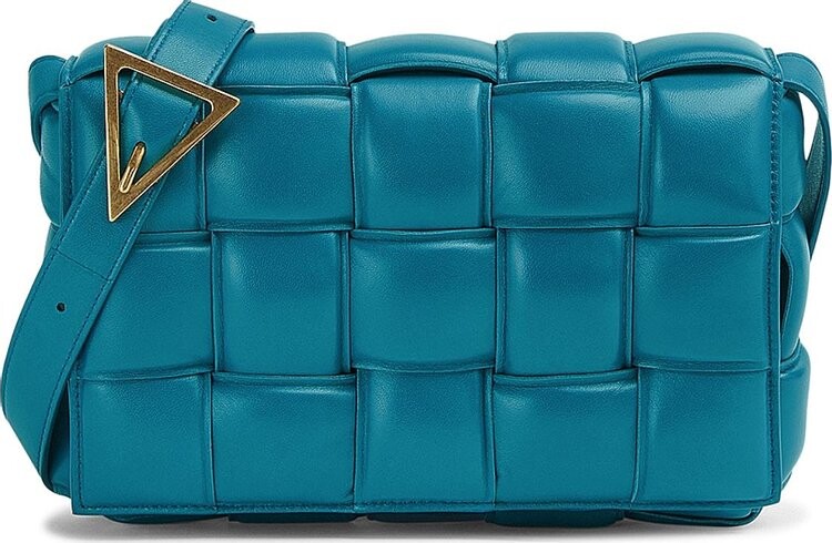 

Сумка Bottega Veneta Padded Cassette Bag Mallard/Gold, золотой