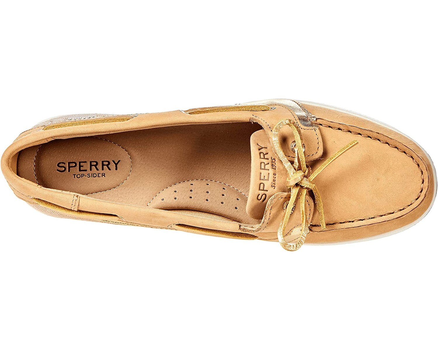 

Лодочные туфли Starfish Linen Sperry, тан