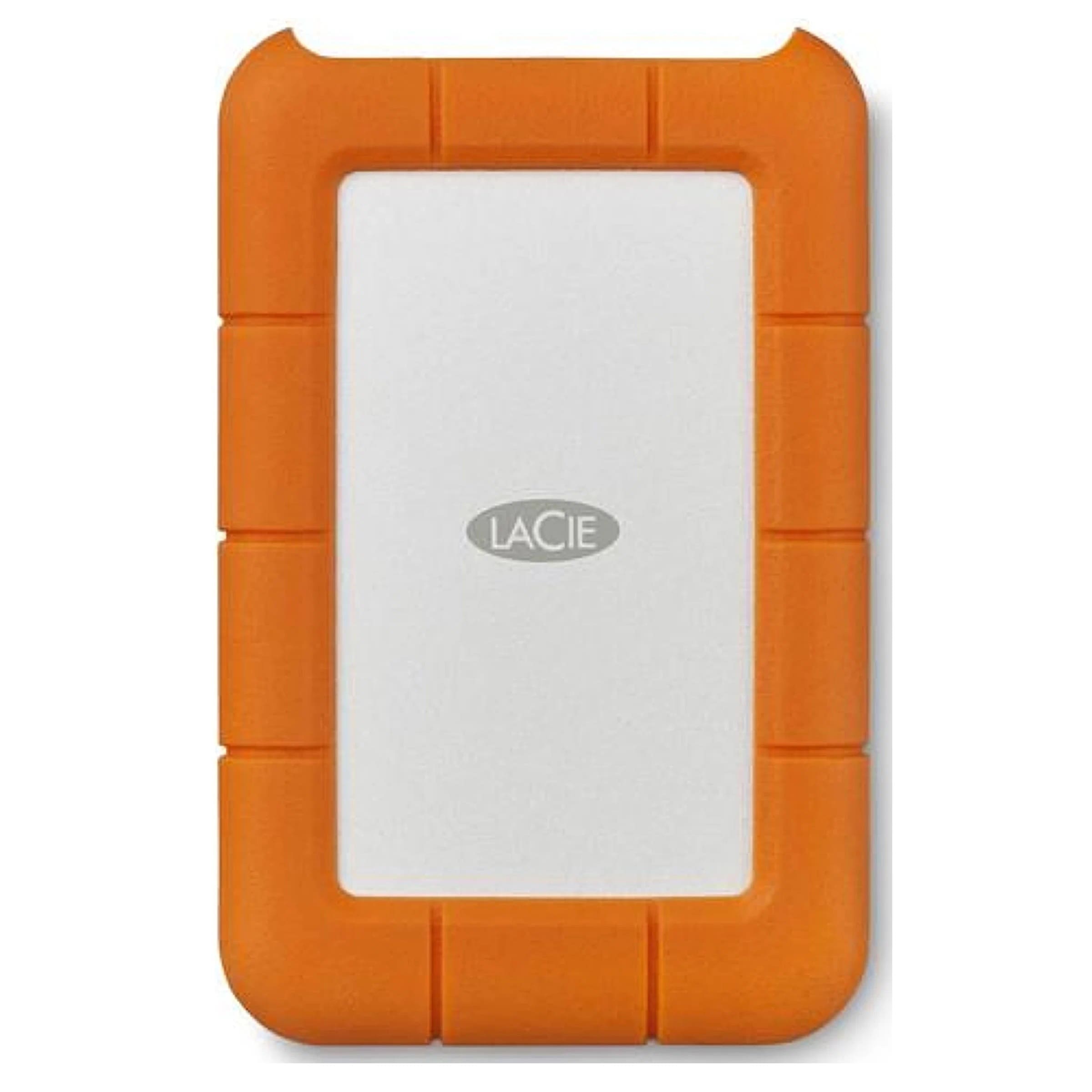 Внешний жесткий диск LaCie Rugged Mini, 2ТБ, оранжевый - фото