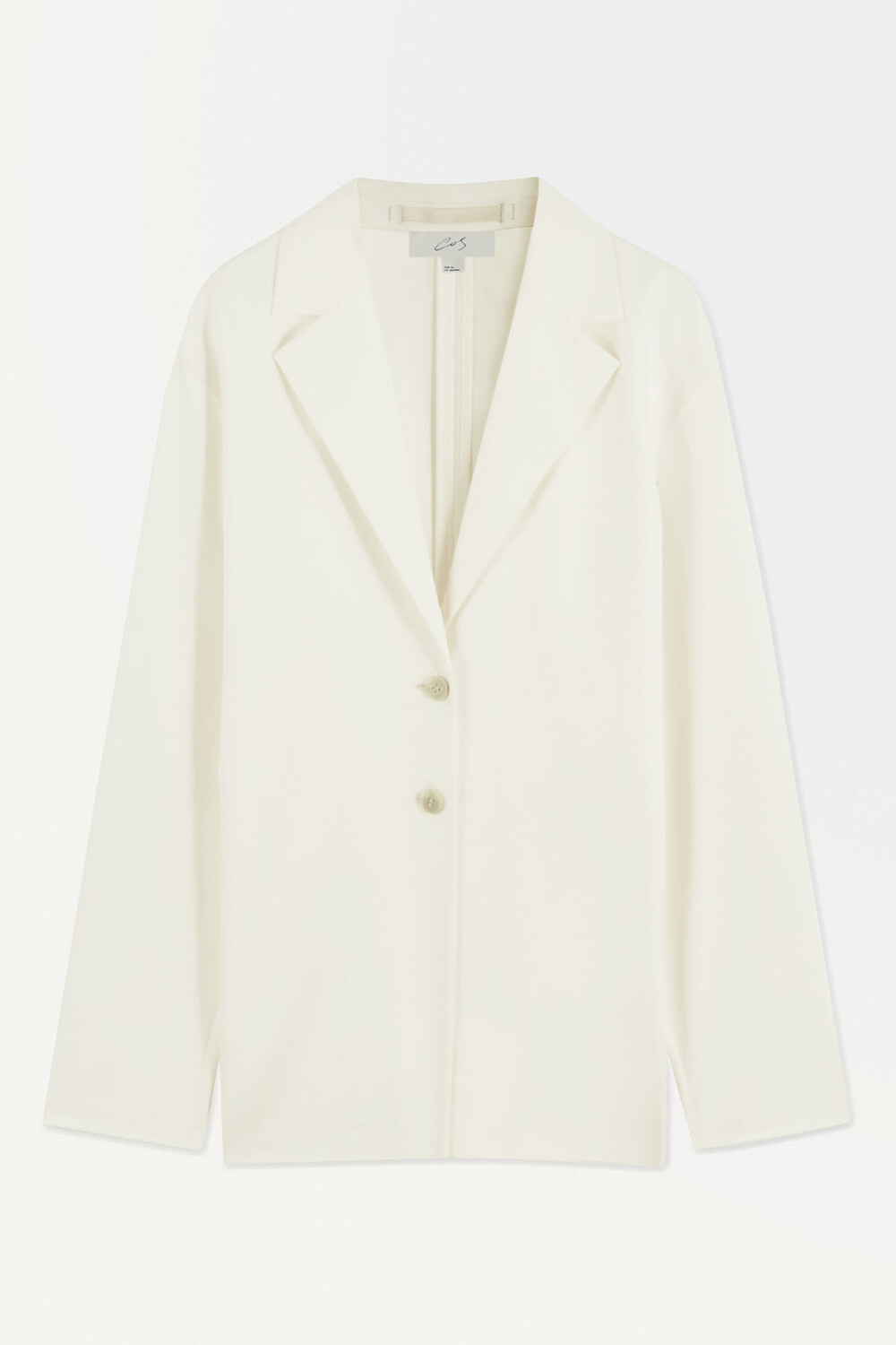 

Пиджак Cos Atelier The Waisted Silk, кремовый