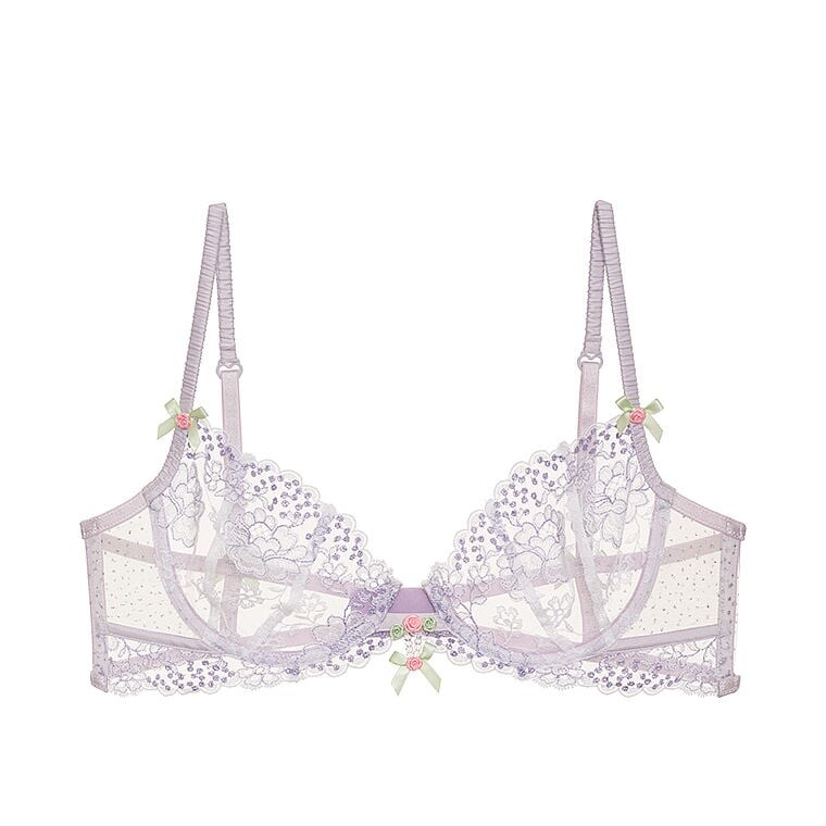 

Бюстгальтер For Love & Lemons Margaux Underwire, фиолетовый