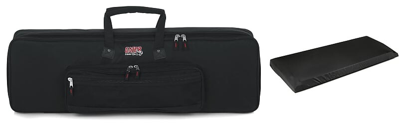 

Gator GKB-61 Padded Keyboard Gig Bag Комплект с чехлом для клавиатуры Gator GKC-1540 для 61-76-клавишных клавиатур GKB-61=1 GKC-1540=1