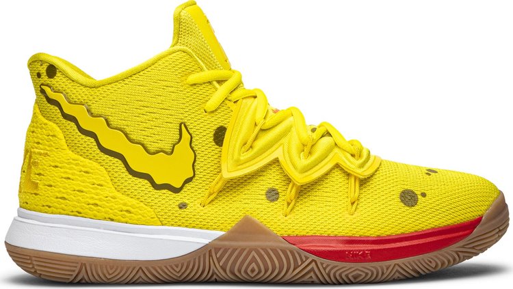 Кроссовки Nike SpongeBob SquarePants x Kyrie 5 GS 'SpongeBob', желтый - фото