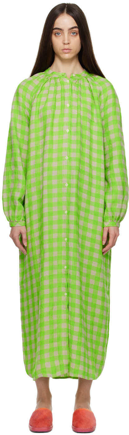 

Платье макси Green Leaf Henrik Vibskov