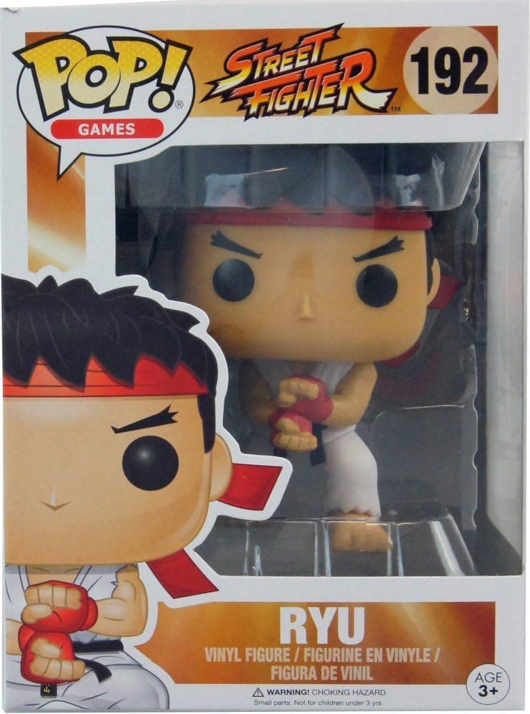 Виниловая фигурка Funko POP! Street Fighter Special Attack Ryu Exclusive светящаяся фигурка маленькая пони в коробке
