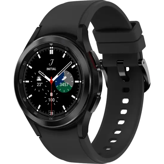 Умные часы Samsung Galaxy Watch 4 Classic, 42 мм, черный защитное стекло для samsung galaxy watch 4 classic 46 мм 42 мм защитная пленка для смарт часы samsung galaxy watch 4 classic 46 мм 42 мм