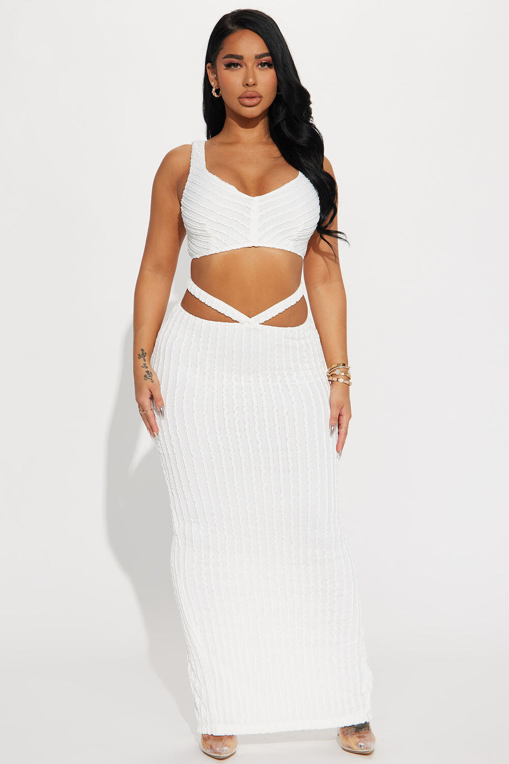 

Юбка Fashion Nova MTS8969FN, кремовый