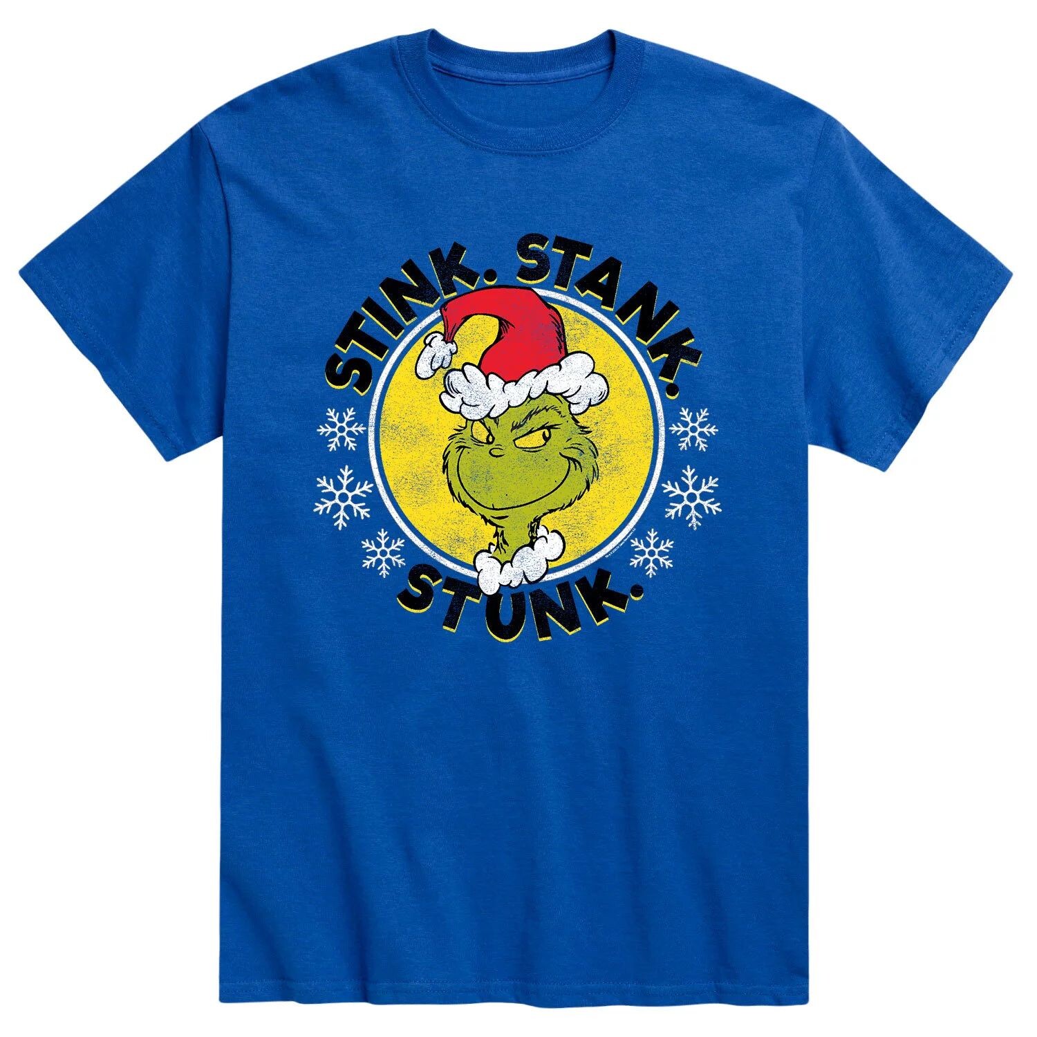 

Мужская футболка Dr. Seuss The Grinch Stink Licensed Character
