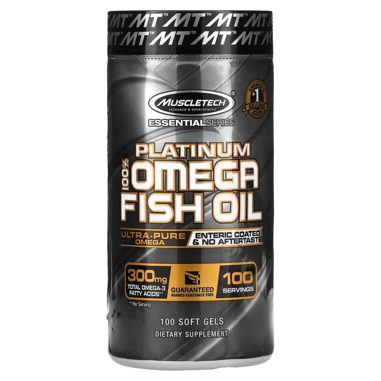 

MuscleTech рыбий жир с омега-3 , 100 мягких капсул