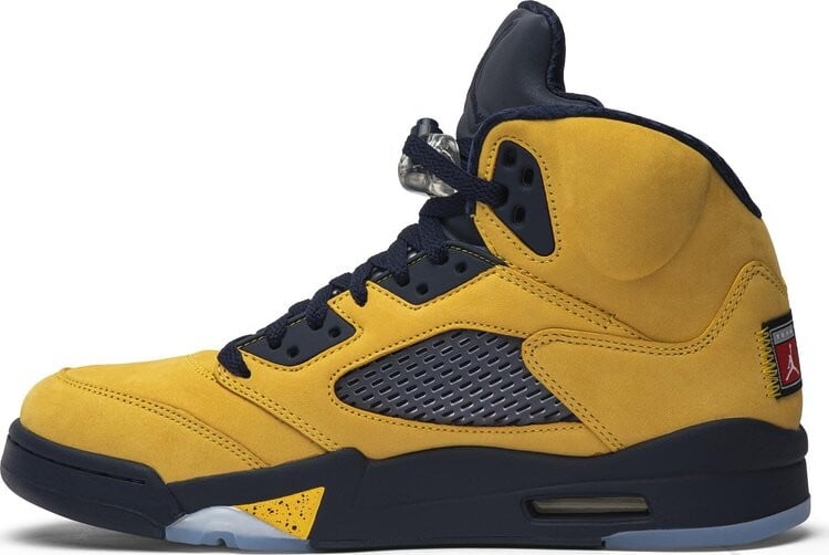 Nike air cheap jordan 5 michigan