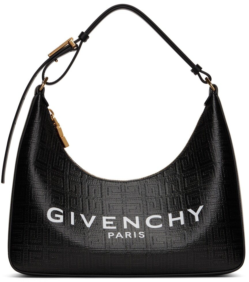 

Черная маленькая сумка с вырезом Moon Givenchy