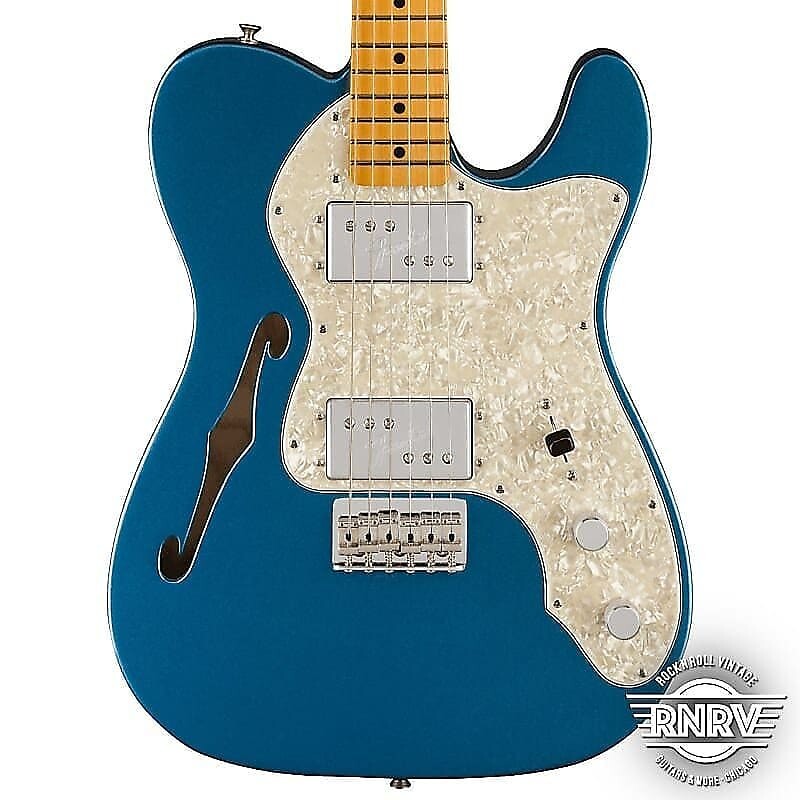 

Электрогитара Fender American Vintage II 1972 Telecaster Thinline, Maple Fingerboard, Lake Placid Blue