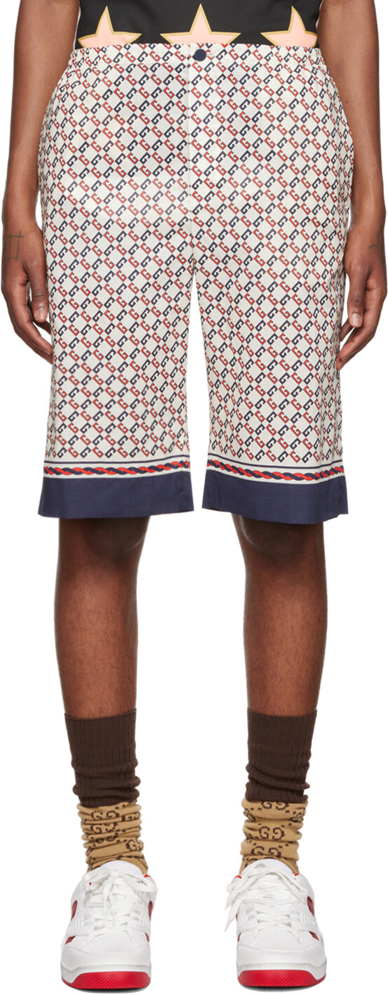 

Хлопковые шорты Off-White Gucci