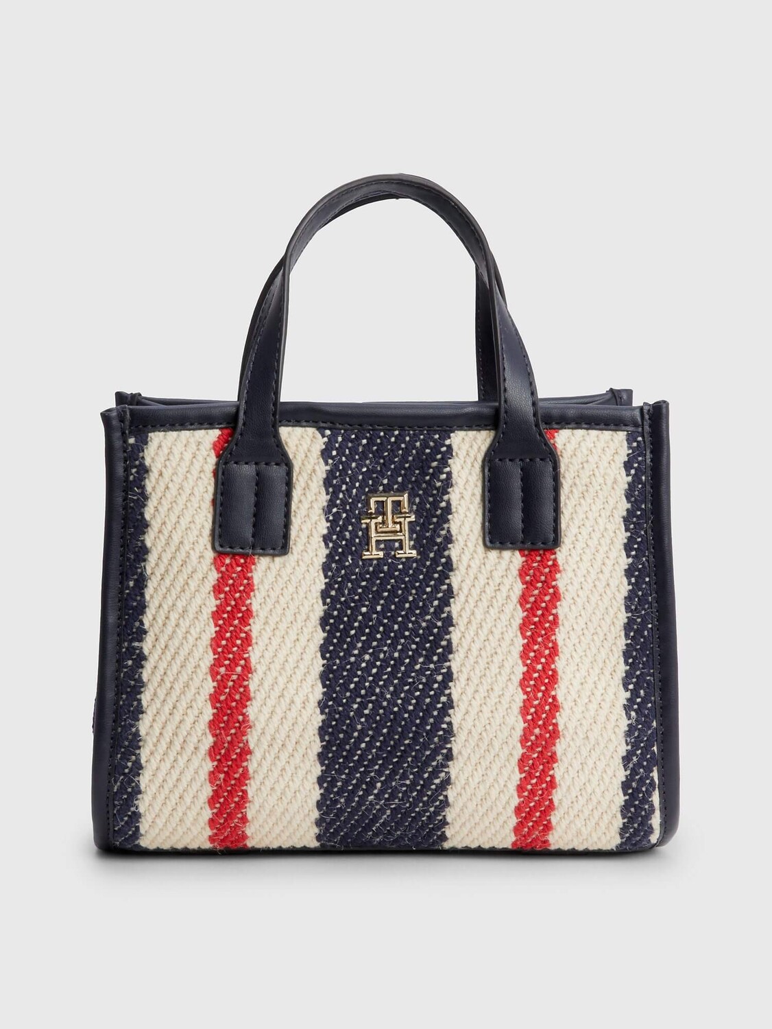 

Сумка-тоут Tommy Hilfiger Emblem Canvas Mini, мультиколор