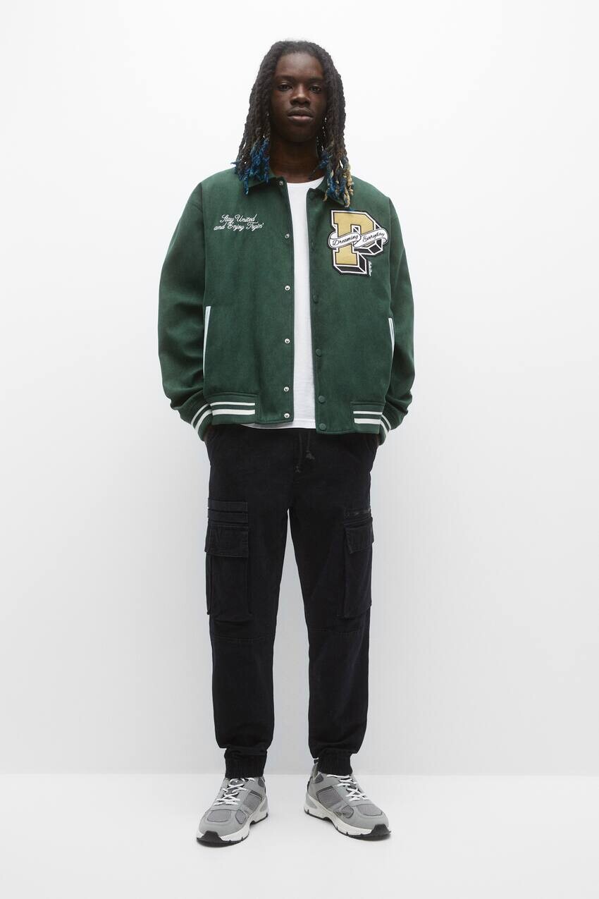 

Джоггеры-карго Pull&Bear, черный