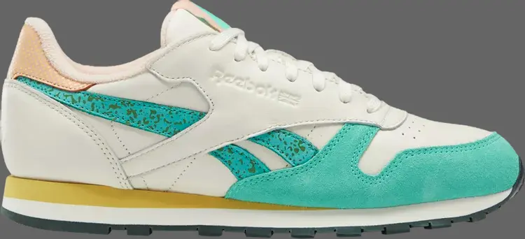 

Кроссовки classic leather 'good fat' Reebok, белый