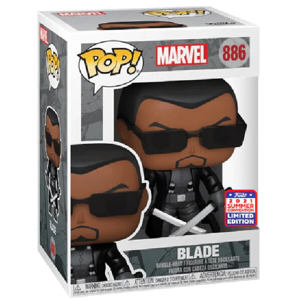 

Виниловая фигурка Funko POP! Marvel: Blade - 2021 Summer Convention Shared Exclusive