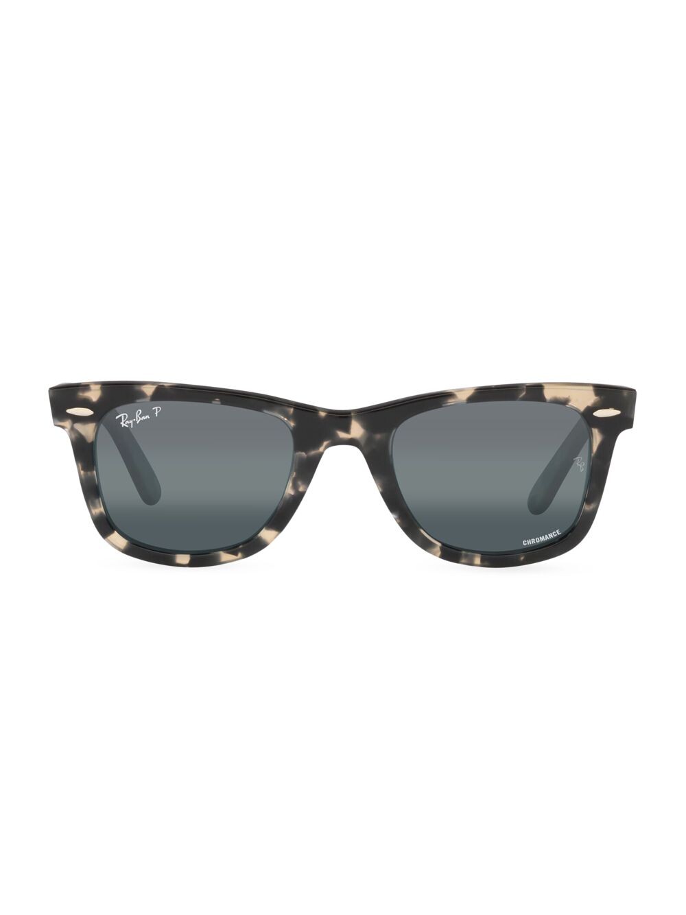 

Солнцезащитные очки Wayfarer в черепаховой оправе Chromance Ray-Ban